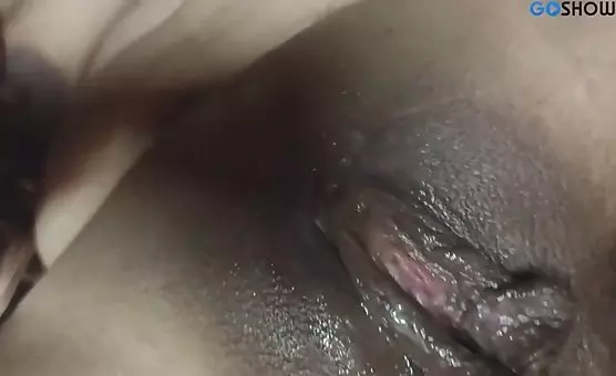 Closeup Focus on Clitoral Pleasure Fingering, Tongue Play Beyond